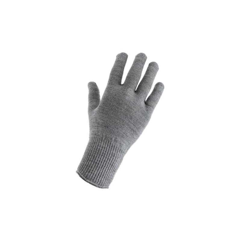 EDZ Merino Wool Thermal Liner Gloves - Grey S