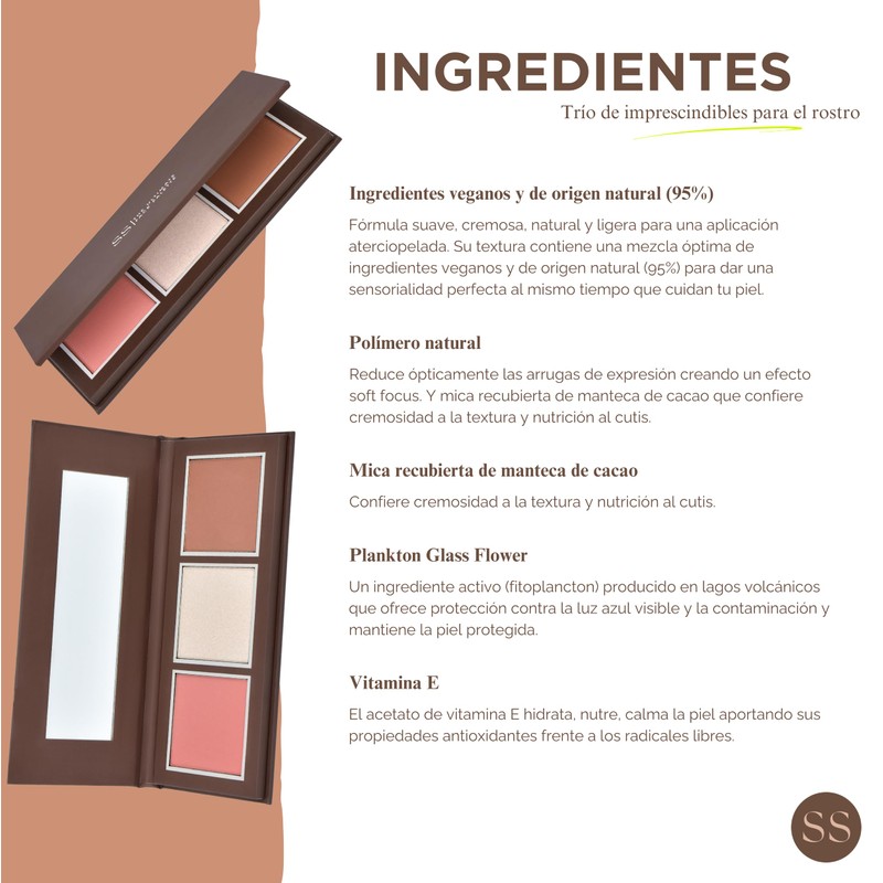 Double S Beauty – The Ultimate Face Palette für Damen,