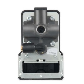 Air Compressor Pressure Switch ， Compatible with Condor MDR 11/11 EA 26 AMPS 120/240 Volts 120-155 PSI ，4 Port with Bleeder