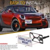 No Drill License Plate Holder Compatible with Mini Convertible (F57)
