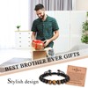 TEVOP Best Brother Ever Gifts for Brother, Brother Gifts Beads