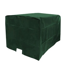 IBC Tank Cover, Water Tank Dustproof Anti-UV Protection Cover, IBC Container Cover, Tarpaulin Protective Cover Protective Cover for 600L/800L1000L IBC Tank Container (600L 120 x 80 x 100 cm, Green)