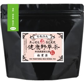 Hotei Farm Pine Needle Tea Pine Leaves Made in Japan, No Pesticides (Wild Species), Additive-Free (Preservatives/Fragrances), Caffeine Not Detected, Akamatsu Tea Bags, 0.1 oz (3 g), 12 Packets