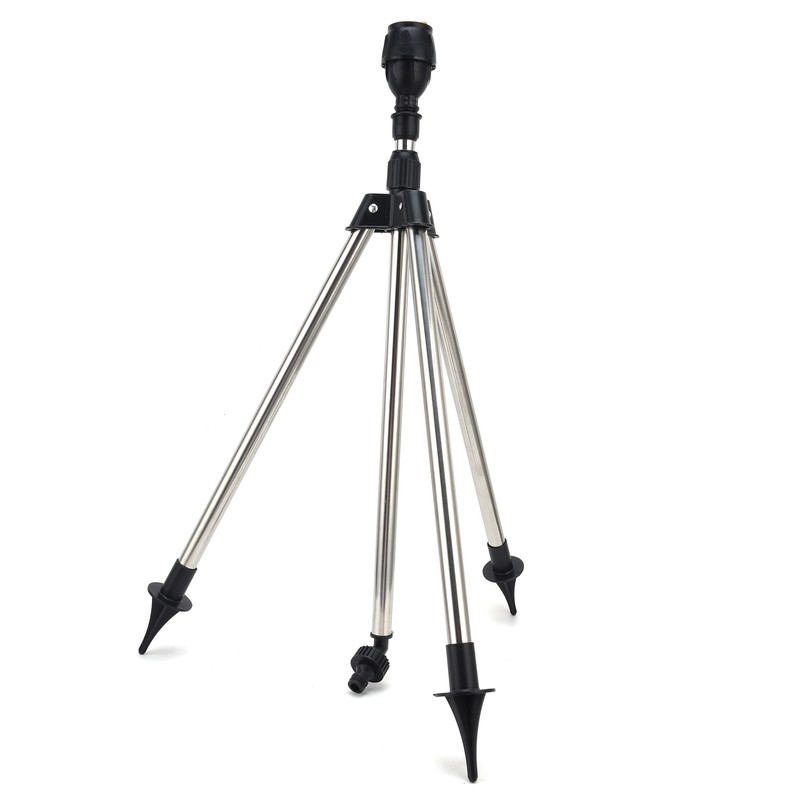 360‑Degree Rotating Sprinkler Automatic Watering Sprinkler with Tripod for Garden