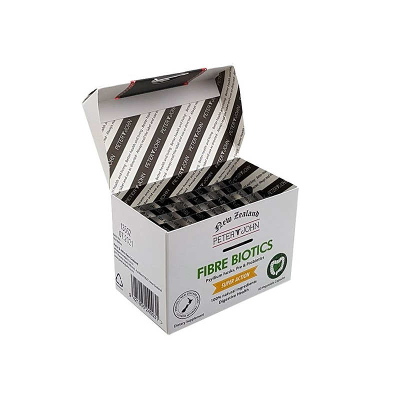Peter & John 피터앤존 화이버 바이오틱스 차전자피 60캡슐 Peter &