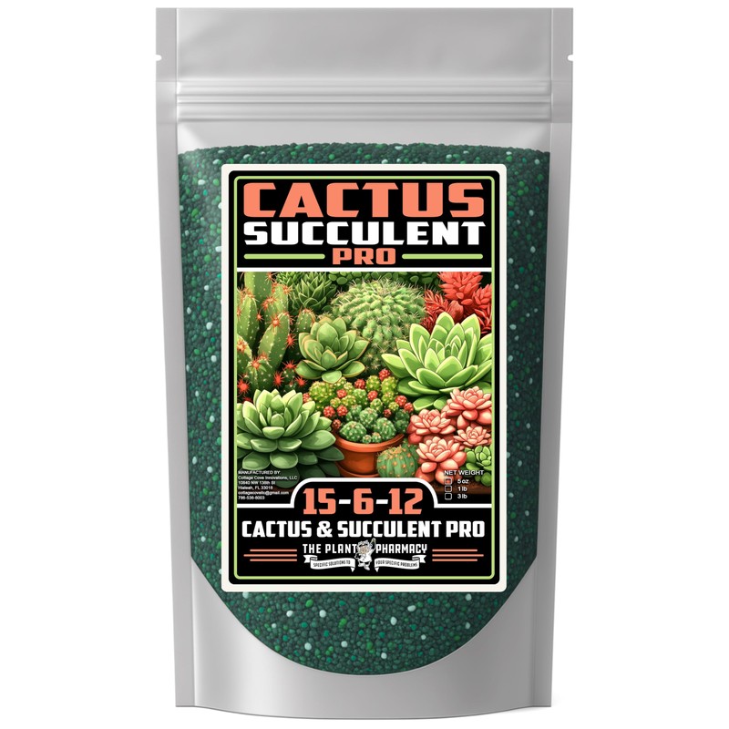 Fertilizer Commercial Grade | Cactus & Succulent Pro 15-6-12 |