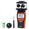 GOYERRNES Handheld Cup Anemometer with Compass, 360° Wind Measuring Digital