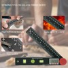 Vodlbov Digital Protractor 999.9° Digital Spirit Level, Angle Bevel Ruler