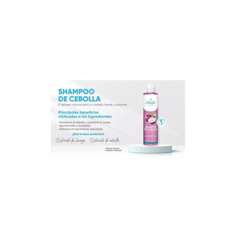 Shampoo De Cebolla Sin Sales Shelo Nabel Antioxidante /sa