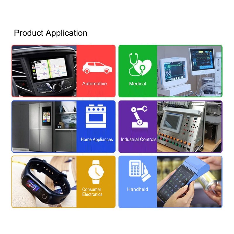 LCD Display Flexible 5 Inch 40pin 480x854 300 Backlight Brightness