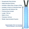Tenletic MegaGripper Racket Overgrip Tape – Blue – 4-Pack –