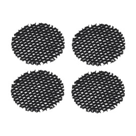 Gardenreet Aluminum Hexagonal Louver Lens for MR16 Bulb - Low Voltage Landscape Lighting Spotlight, Well Light, Down Light - Reducing Brightness and Side Glare (4 Pack)