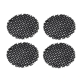 Gardenreet Aluminum Hexagonal Louver Lens for MR16 Bulb - Low Voltage Landscape Lighting Spotlight, Well Light, Down Light - Reducing Brightness and Side Glare (4 Pack)