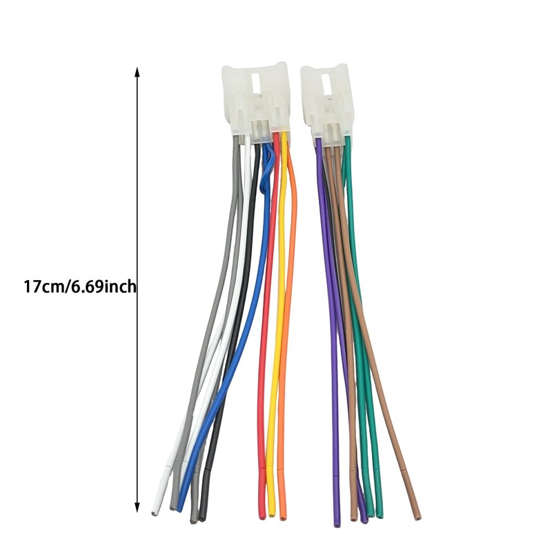 Radio Wiring Harness Adapter Connector Plug Aftermarket Stereo Install Kit