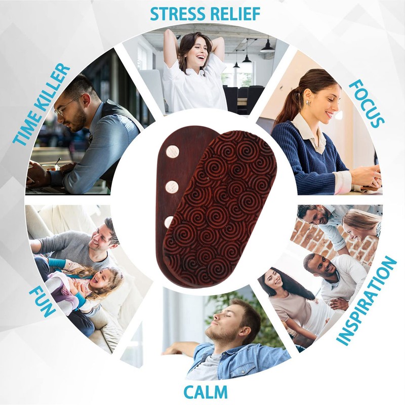 Magnet Finger Stress Relief Slider Wood Finger Stress Relief Toy
