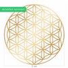 atalantes spirit Flower of Life Stickers 3 cm, Pack of