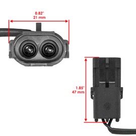 Caltric Oil Cooler Thermistor Switch Sensor Compatible with Polaris Magnum 325 2X4 4X4 2000 2001 2002
