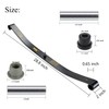 10L0L Golf Cart Front Leaf Spring Kit with Bushings &