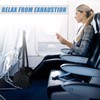 Satiskid Adjustable Foot Hammock for Flight with Removable Support Plate