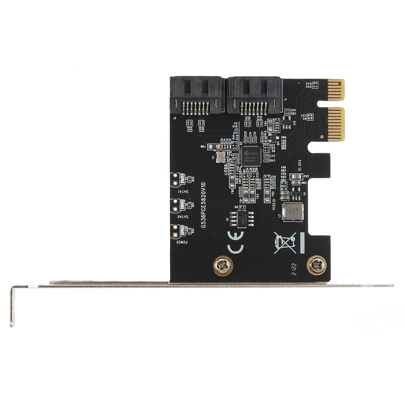 PCIE to SATA Expansion Card 6Gbps Stable Performance PCIE to