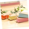 LALAFINA 6 Pack Ring Notepads Portable Memo Pads Binder Ring