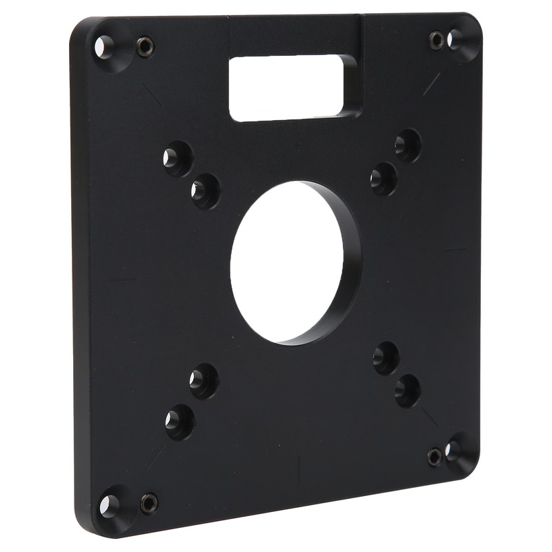 Router Table Insert Plate Aluminium Alloy CNC Trimmer Woodworking Engraving