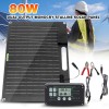 KEPEAK 80W Mono Solar Panel Trickle Battery Charger Kit Maintainer