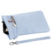 Fintie Double Eyeglasses Pouch with Carrying Strap, Portable Squeeze Top