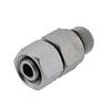 Adjustable Straight Screw-In Fitting 18 L-NPT 1/2 Inch Cutting Ring