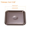 uxcell Furniture Sliders, 4Pcs 2 1/2" - Felt Square Sliding