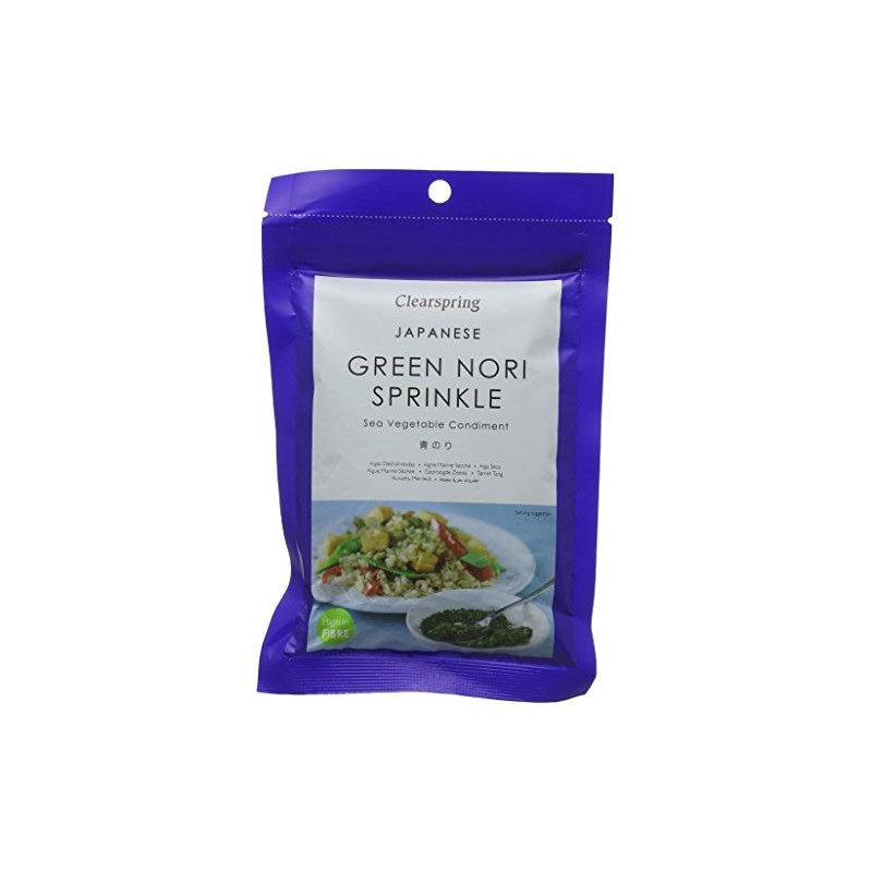 Clearspring Japanese Green Nori Sprinkle 20 grams (Pack of 5)