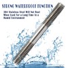 10pcs M6x50mm Double End Equal Threaded Stud Screw Bolt for