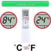 Replacement for DAIKIN AC Air Conditioner Remote Control, Compatible with