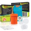 NIPSHIELD Nipple Covers for Running 50-Pack - Anti Chafing Nip