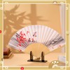 Roowest 2 Pcs Acrylic Fan Display Stand Folding Japanese Chinese