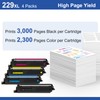 TN229XL TN229 High Yield Toner Cartridge Compatible Replacement for Brother