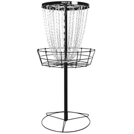 Remix Deluxe 24-Chain Practice Basket for Disc Golf - Black