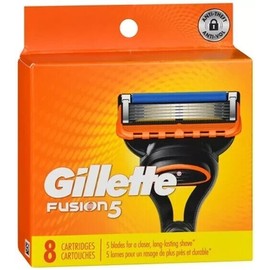 Gillette Fusion 5 Razor Blades - 8 Cartridges