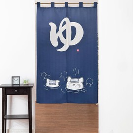 Noren Noren, Stylish, Room Divider, Curtain, Blindfold, Long Decoration, Hard to See Entrance, Hot Springs, Inn, Hotel, Corridor, Bathroom, Washroom, Toilet, Door Curtain, Wick, Living Room,