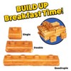 Building Brick Electric Waffle Maker- Cook Fun Buildable Waffles, Pancakes