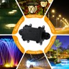 Tynoscco IP68 Waterproof Junction Box Outdoor Small 2Way Electrical Junction
