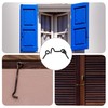 sourcing map 8Pcs Eye Latch Gate Door Swivel Hook,1.7" Cabin