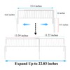 GEDLIRE Expandable Kitchen Cabinet Shelf Organizers, Heavy Duty Adjustable Counter