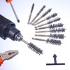 AOKLIT 10 Pieces Wire Brush Drill Bore Cleaning Brush Set