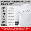 Gold BJJ Foundation Rash Guard - Ranked No-Gi and Gi