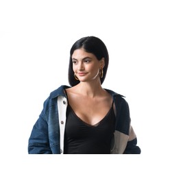 Gold Hoop Earrings for Women | Large Lightweight | Chunky Open Hoops | POLITE SOCIETY 18K Gold Plated 2”