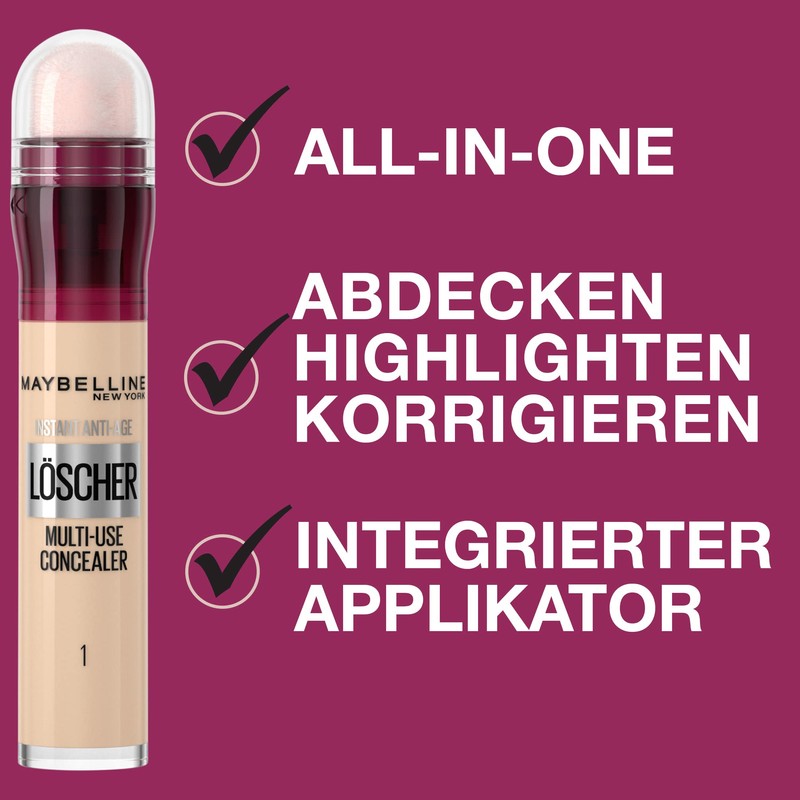 Maybelline New York 4-in-1 Make Up Instant Perfector Glow, No.