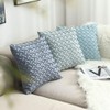vctops Boho Basket Weave Pattern Decorative Throw Pillow Cover Super