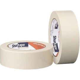 FixtureDisplays Shurtape 120407 CP105 2" x 60Yd General Purpose Masking Tape Bulk