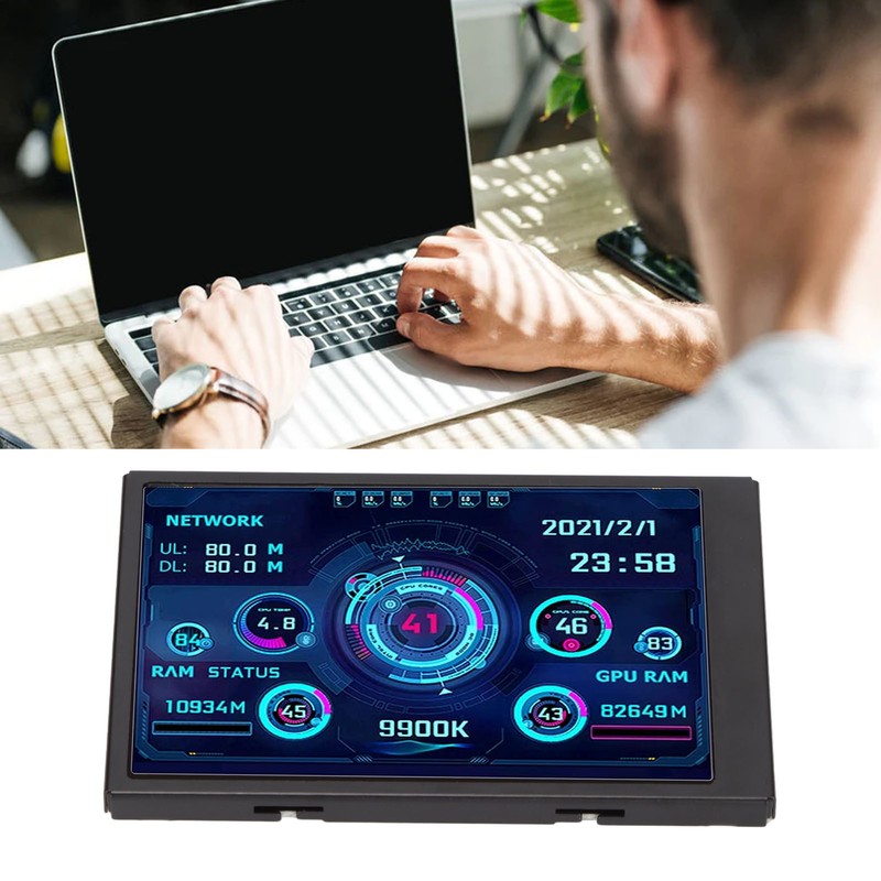 3.5in IPS USB Mini Screen AIDA64 PC CPU RAM Data